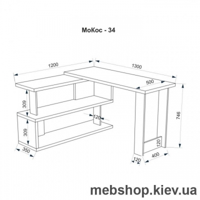 Компьютерный стол Мокос-34
