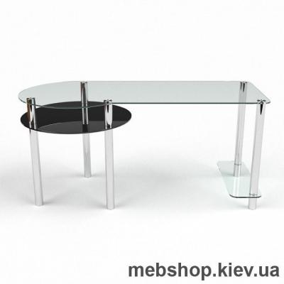 Комп'ютерний стіл зі скла БЦ Вікторія (1400 * 650)