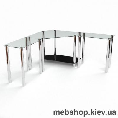 Компьютерный стол из стекла БЦ Кредо (1500*1500)