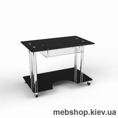 Компьютерный стол из стекла БЦ Саванна (900*550)