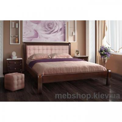 Купить Кровать деревянная мягкая Соната Микс Мебель. Фото