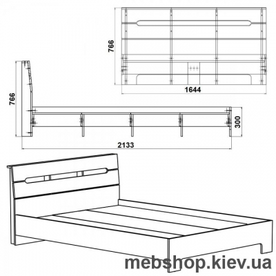 Кровать Стиль-160 Компанит