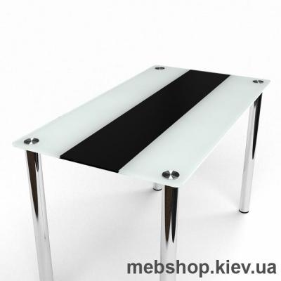 Обеденный стол Вектор черно-белый