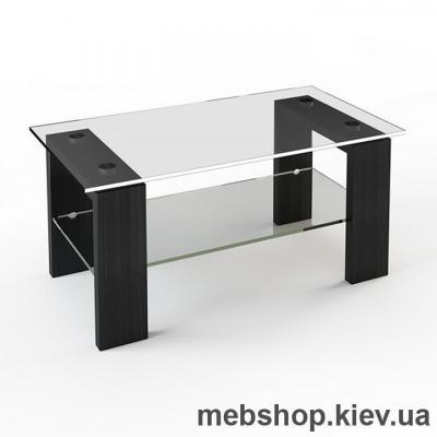 Купить Журнальный стол ESCADO JTS 007 верх нанесение рисунка, узора, фотопечати или заливка цветом; низ прозрачный. Фото