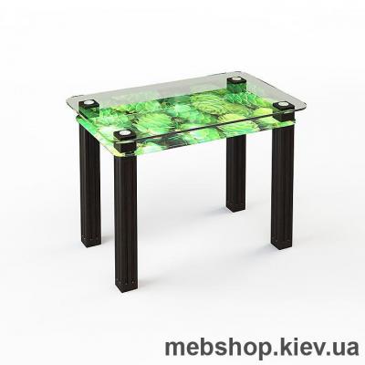 Обеденный стол стеклянный ESCADO SW5 верх нанесение рисунка, узора, фотопечати или заливка цветом; низ матовый