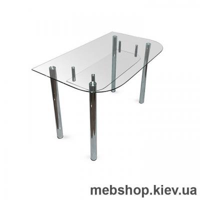 Обеденный стол стеклянный ESCADO A2 верх нанесение рисунка, узора, фотопечати или заливка цветом; низ матовый