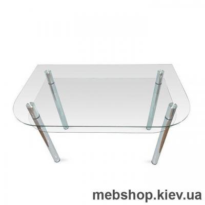 Обеденный стол стеклянный ESCADO A3 верх нанесение рисунка, узора, фотопечати или заливка цветом; низ матовый