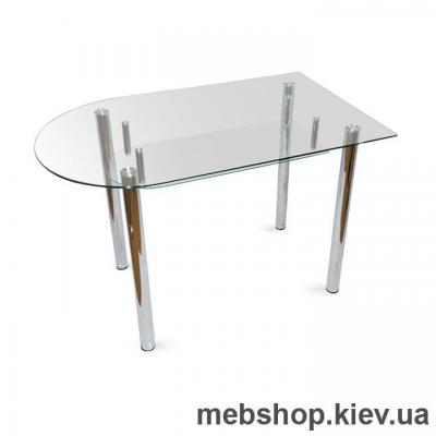 Обеденный стол стеклянный ESCADO A5 прозрачный