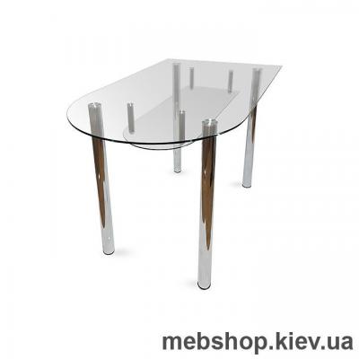 Обеденный стол стеклянный ESCADO A5 верх нанесение рисунка, узора, фотопечати или заливка цветом; низ прозрачный
