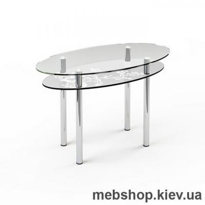 Обеденный стол стеклянный ESCADO O3 прозрачный