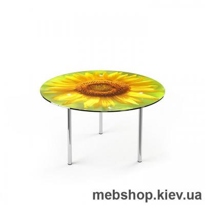 Обеденный стол стеклянный ESCADO R1 нанесение рисунка, узора, фотопечати или заливка цветом
