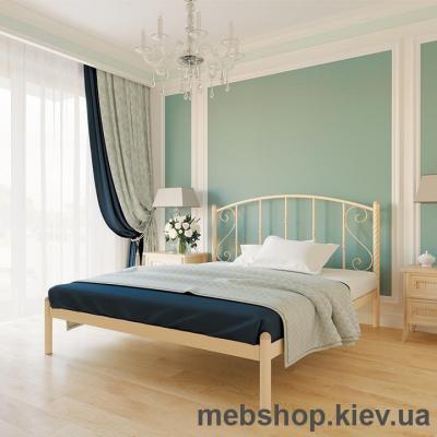 Кровать металлическая Шарлотта цвет белый; черная медь; коричневый; черное золото (Металл-Дизайн)