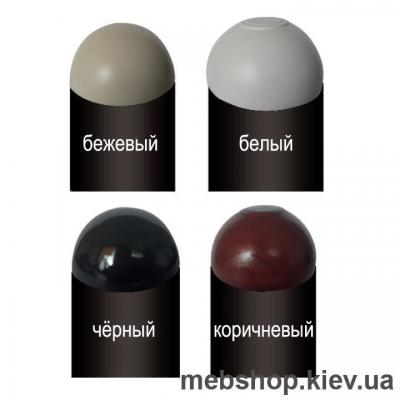 Кровать металлическая Кассандра цвет бежевый; белый бархат (Металл-Дизайн)