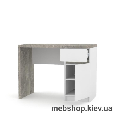 Компьютерный стол FLASHNIKA Мокос-7 (Бетон/Нимфея Альба)