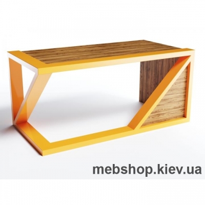 Компьютерный стол SW106 Гавайи (Skandi Wood) шпон ясень