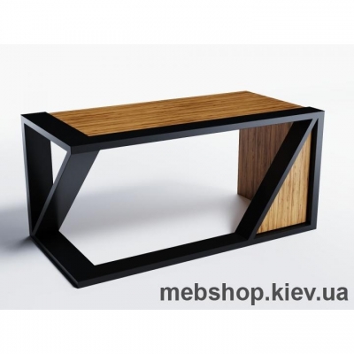 Компьютерный стол SW106 Гавайи (Skandi Wood) шпон дуб