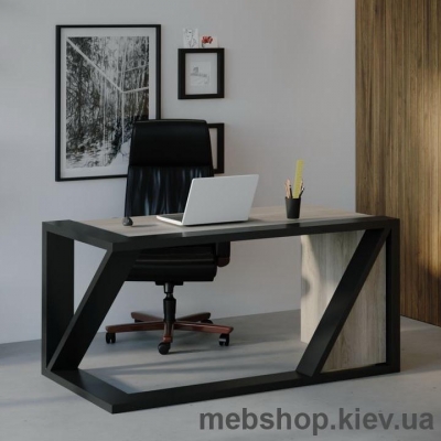 Компьютерный стол SW106 Гавайи (Skandi Wood) массив дуб