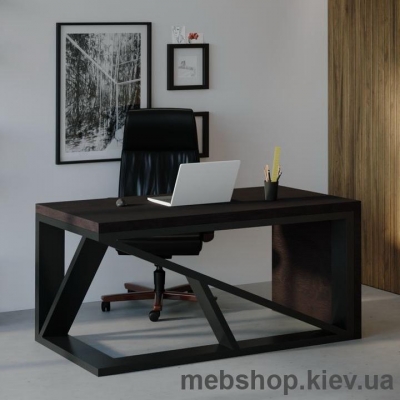 Купить Компьютерный стол SW107 Индиана (Skandi Wood) массив дуб. Фото