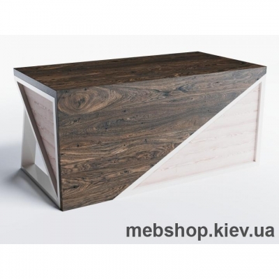 Компьютерный стол SW108 Канзас (Skandi Wood) шпон ясень