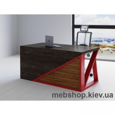 Компьютерный стол SW108 Канзас (Skandi Wood) массив дуб