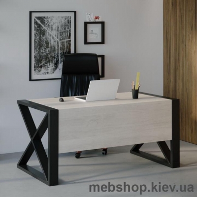 Компьютерный стол SW109 Миннесота (Skandi Wood) массив ясеня