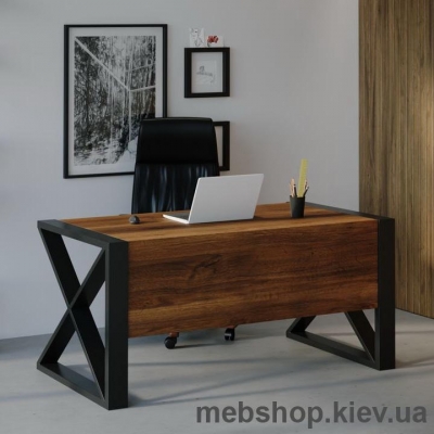 Компьютерный стол SW109 Миннесота (Skandi Wood) массив дуб