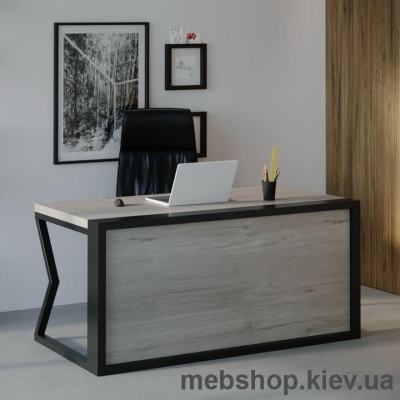 Компьютерный стол SW111 Миссури (Skandi Wood) массив ясеня