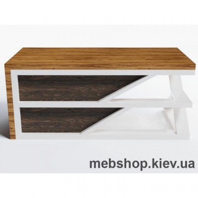 Компьютерный стол SW113 Небраска (Skandi Wood) шпон дуб