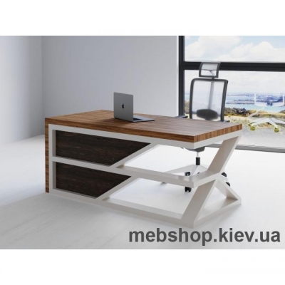 Компьютерный стол SW113 Небраска (Skandi Wood) массив ясеня