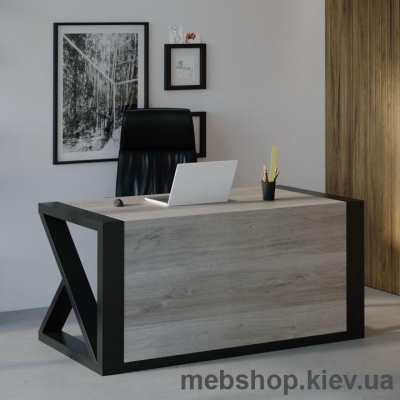 Компьютерный стол SW115 Оклахома (Skandi Wood) массив ясеня