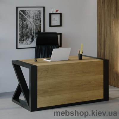 Компьютерный стол SW115 Оклахома (Skandi Wood) массив ясеня