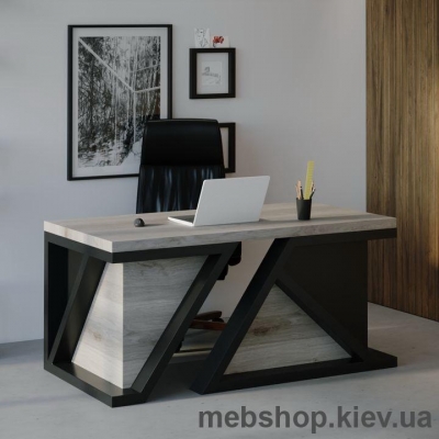 Компьютерный стол SW116 Пенсильвания (Skandi Wood) массив ясеня