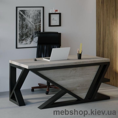 Компьютерный стол SW118 Юта (Skandi Wood) массив ясеня