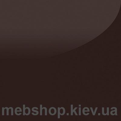 Комплект шкаф распашной платяной + шкаф с полками МДФ (Нимфея Альба, шоколад глянец) №36