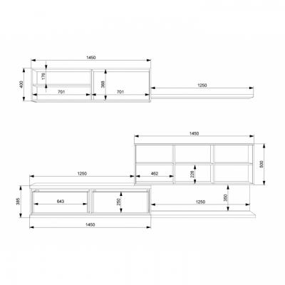 Гостиная - 40 (Нимфея Альба/МДФ) №315