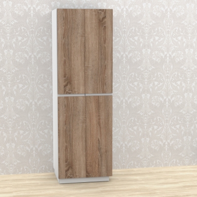 Шкаф платяной FLASHNIKA Трюфель 600/550