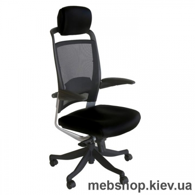 Крісло FULKRUM, Black, Mesh & fabric Office4You