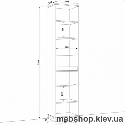 Шкаф распашной HOLD №3 (FLASHNIKA)