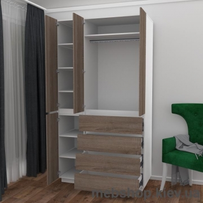 Шкаф распашной HOLD №41 (FLASHNIKA)