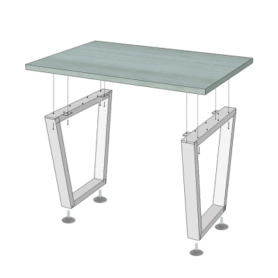 Стол обеденный Бинго Лайт (Металл-Дизайн)