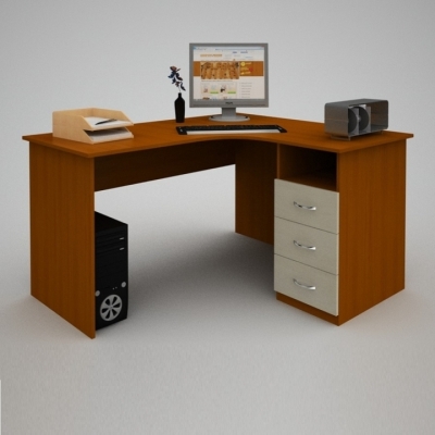 Купить Офісний стіл FLASHNIKA С-18 (1400мм x 1200мм x 750мм). Фото