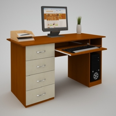 Купить Офісний стіл FLASHNIKA С-30 (1300мм x 600мм x 750мм). Фото
