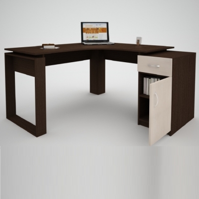 Стіл для офісу FLASHNIKA Еко - 26 (1450мм x 1200мм x 750мм)