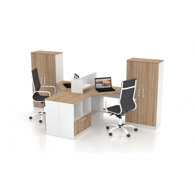 Комплект офісних меблів FLASHNIKA Simpl 1 (3200мм x 1600мм x 1446мм)