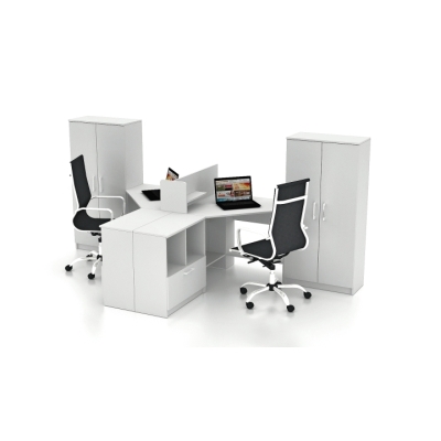 Комплект офісних меблів FLASHNIKA Simpl 1 (3200мм x 1600мм x 1446мм)