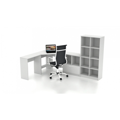 Комплект офісних меблів FLASHNIKA Simpl 28 (2300мм x 1600мм x 1446мм)