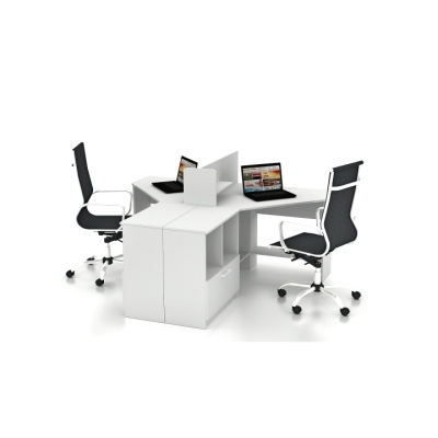 Купить Комплект офісних меблів FLASHNIKA Simpl 11.1 (1800мм x 1600мм x 1050мм). Фото
