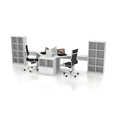 Комплект офісних меблів FLASHNIKA Simpl 7.1 (4600мм x 1250мм x 1466мм)