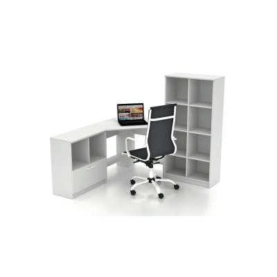 Купить Комплект офісних меблів FLASHNIKA Simpl 24.1 (2600мм x 2600мм x 1446мм). Фото