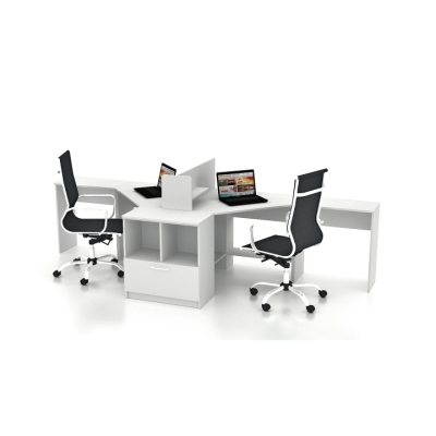 Комплект офісних меблів FLASHNIKA Simpl 8.1 (3200мм x 1250мм x 750мм)